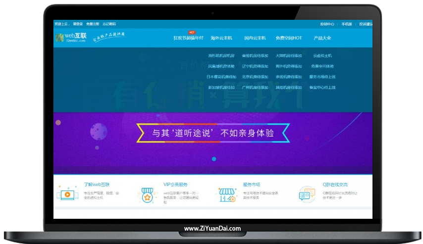 2022最挣钱的方式kangle虚拟主机空间IDC市场销售网站源代码-资源袋源码分享站
