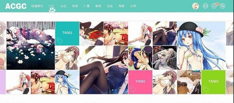 DiscuzX二次元动漫C风格主题 支持UTF8+GBK编码-资源袋源码分享站