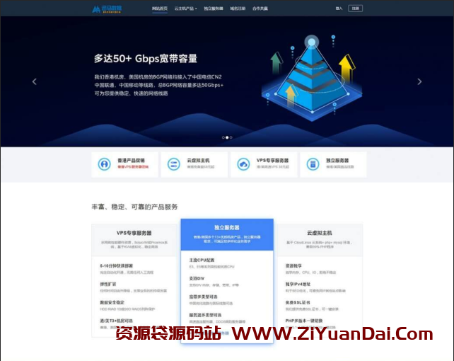 VPSX魔方财务管理系统商务风格主题-资源袋源码分享站